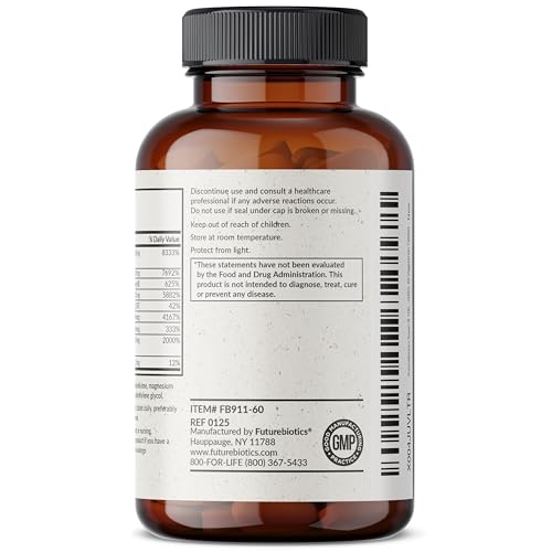 Futurebiotics Super B 100 Sustained Release Vitamin B Complex Non-GMO, 60 Vegetarian Tablets - Thumbnail 5