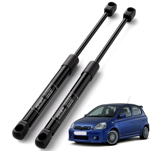 Vepagoo Heckklappendämpfer Gasdruckfedern für Toyota Yaris 1999-2005 (CP10) kofferraum dämpfer OEM-Teilenummer: #6895005925, Original- Kofferraum– 2 Stück