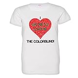 PleaseMeTees Womens I Secretly Loathe Hate The Colorblind Test HQ Tee-White-XL