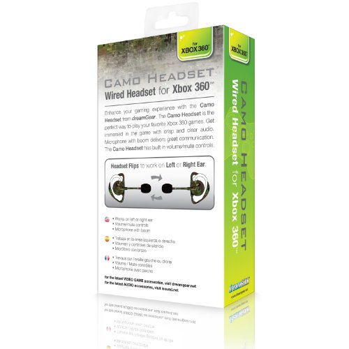 Xbox 360 Camo Headset #TOP4