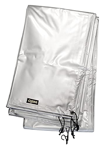 Ogawa 1434 Tent Sheet, PVC Multi-Sheet, Twin Resta, Half Inner Use, Silver (Light Gray)