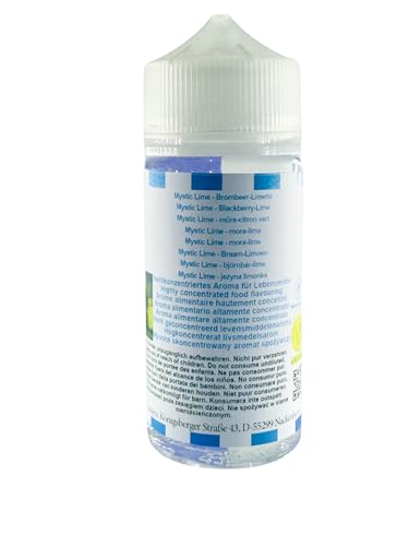Concentré mûre-citron vert Mystic Lime Sasami 100ml arôme fruité haute concentration - 5