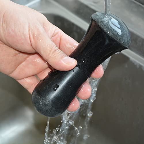 Tianman Granite Replacement Pestle 5.9" Length Polished, Use Pestle On Both Ends (Only Pestle Mortar Not Included) (Granite Polished) #TOP6