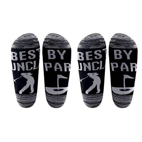 Cadeau oncle chaussettes de golf en coton pour anniversaire de papa