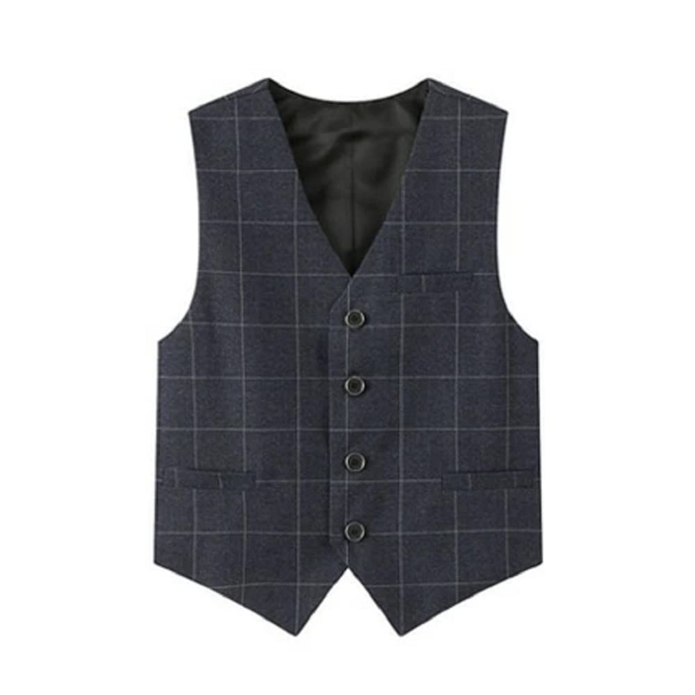[Bleasky] キッズベスト 男の子 フォーマルベスト 服 フォーマルスーツ用ベスト ベスト単品 スーツ用ベスト こども 紳士服 発表会 演奏会 ピアノ発表会 入学式 卒業式 卒園式 入園式 結婚式 七五三 誕生日 100cm-170cm