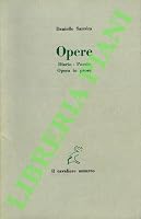 Opere diario-poesie opera in prosa 8885661009 Book Cover