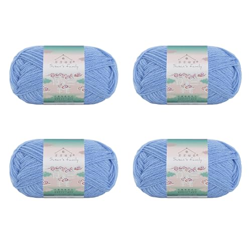 Susan’s Family Shetland Soft Wool Blend Yarn in Della Robbia Blue