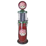 Design Toscano Service Station Visible Gas Pump Metal Sculpture