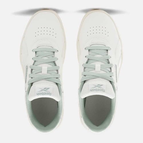 Reebok Court Advance Surge Shoes White, Chalk Vintage Chalk Hybrid Green, 38 EU