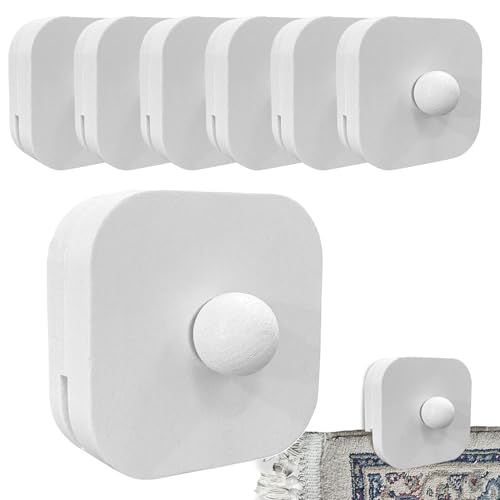 KOXHERO Wall Tapestry Hangers 8Pcs Clips for Textile Art