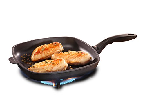 Swiss Diamond 11"X11" Nonstick Induction Square Fry Pan Dishwasher And Oven Safe 11"X11" Square Fry Pan Grey #TOP1