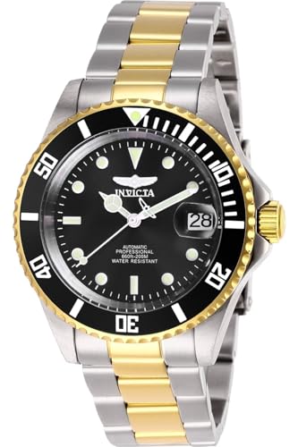 Invicta Men's 28663 Pro Diver Automatic 3 Hand Black Dial Watch