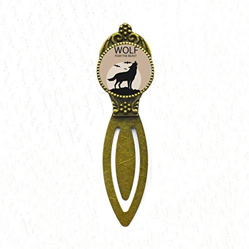 Marque-page citrouille Wolf Ghost Fear idéal pour vos lectures d'automne