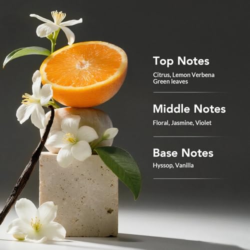 Kustie Jasmine Body Wash with Real Flower Petals – Hydrating Shower Gel with Hyaluronic Acid, Niacinamide & Squalane, Moisturizing Floral Body Wash for Dry & Sensitive Skin, 24.3 fl oz by Kustie - Used condition - Image 5