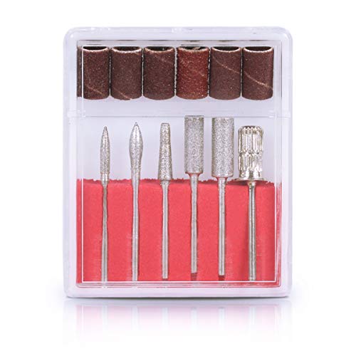 Lixadeira Elétrica de Unha para Manicure e Pedicure Profissional com Brocas e Acessórios e Motor Biv