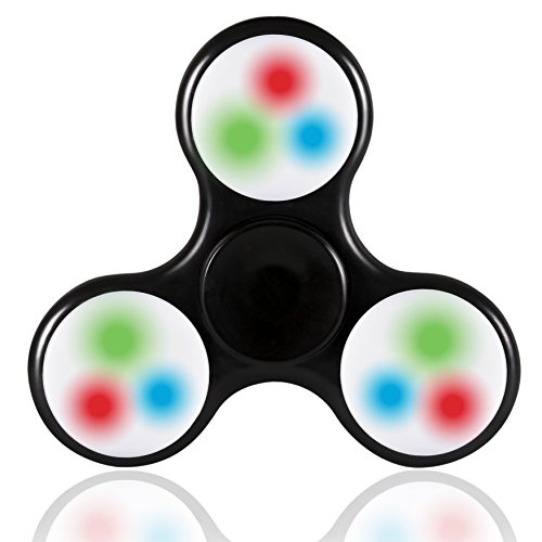 Kangaroo Black LED Fidget Spinner Toy Stocking Stuffer