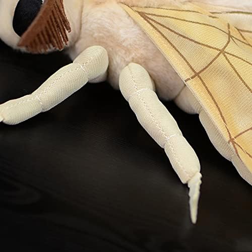 Simulation Silk Moth Plush Toy, 10.62inch Soft and Realistic Silk Moth Stuffed Animal Plush Toy for Kids Boys and Girls Gifts, Home Decoration 7 41o1KorwuuL. AC
