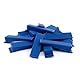 Lantelme 10 Stück Montagekeile Steigung 1mm – 15mm | Justierkeile Set aus robustem Kunststoff Blau | Keile für Fenster Türen Möbel Bodenverlegung | Kunststoffkeile Türmontage Türzarge Fenstermontage