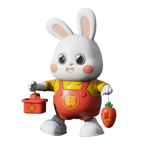 Jouet lapin d'éveil éducatif idéal comme cadeau d'anniversaire fille et garçon