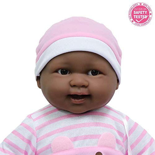 image for JC Toys ‘Lots to Cuddle Babies’ African American 20-Inch Purple So