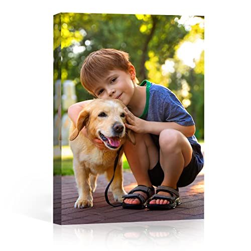 Gowelly Personalized Canvas Prints With Your Photos - Unique Canvas Wall Art And Home Decor (Framed 8"X10") - Custom Photo Gifts For Mom/Dad/Friends/Family - Custom Poster & Prints - Hd Digital Print #TOP28