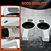 WELLBOX Control Arm Bushing Kits OE Replacement 1K0199231G+1K0199232G