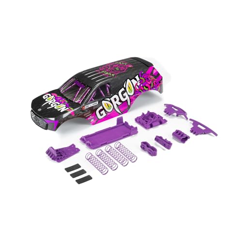 ARRMA Gorgon Painted Decaled Body Set (Purple), ARA402350
