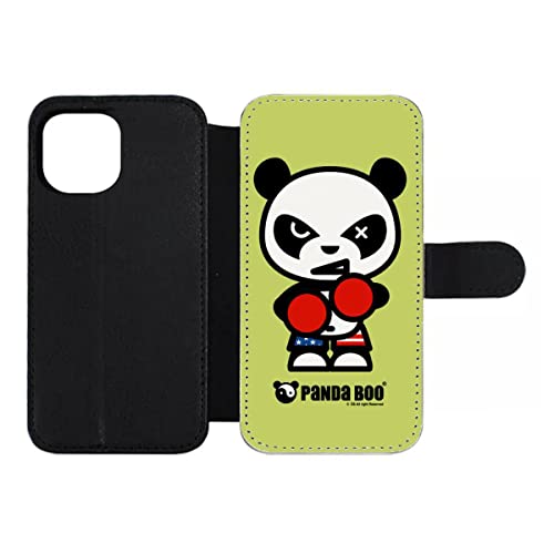 Étui iPhone 12 Pro Max Panda Boo Boxeur Humour - Idée cadeau originale et drôle pour geek passionné
