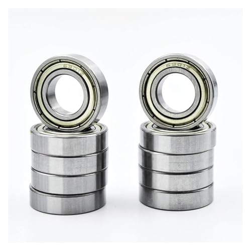 XBNVYRO 10 �� 6901 2RS ZZ 12*24*6 �~�����[�g�� 6901RS 6901Z DDU 2Z ���a 12 �N�����|�[�a�o�C�N���]�ԃ{�[���x�A�����O(6901 ZZ Normal)