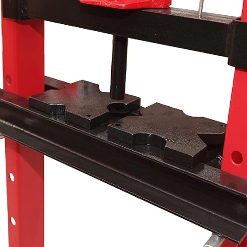 Big Red TAM51201 Torin Steel H-Frame Hydraulic Shop Press With Stamping Plates To Bend, Straighten, Or Press Parts, Install Bearings And U-Joints, 12 Ton (24,000 Lb) Capacity thumb #5