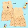 LuvLap Sleeveless Girls Frock (LLAMZGR0103_Multicolour-6 12 to 18 Months)