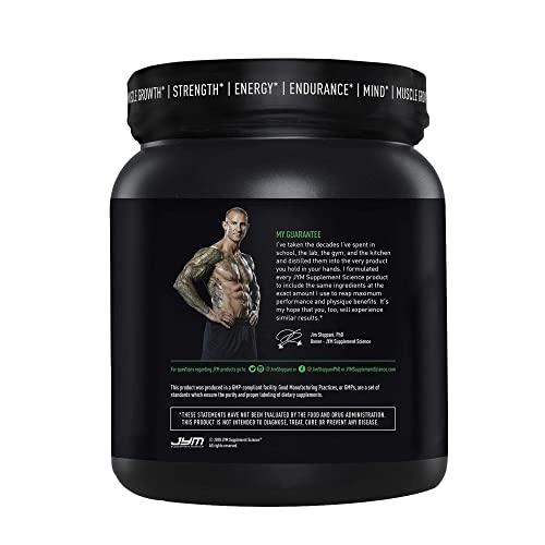 Jym Supplement Science Pre Jym Grape Candy Pre Workout Powder - Bcaas, Nootropics, Creatine Hci, Citrulline, Beta-Alanine, Betaine, Taurine, Huperzine 30 Servings #TOP2