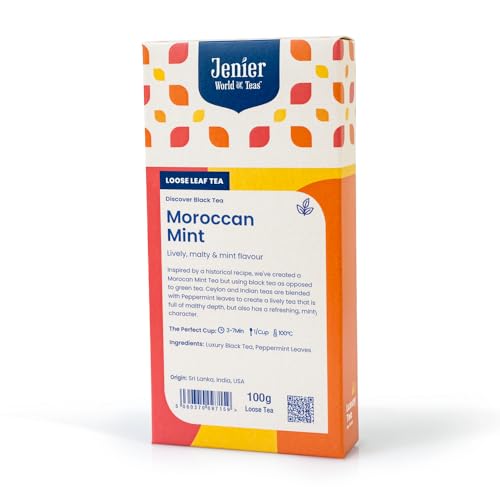 Moroccan Mint Black Tea - 100g Loose Leaf Tea