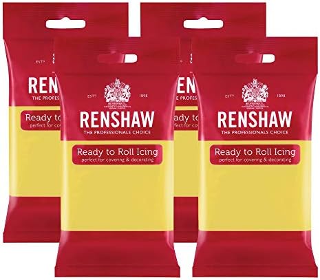 Renshaw Baby Pink Ready to roll icing 250g 4 Packets