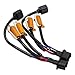 SEALIGHT 9008/H13 LED Resistor Kit Relay Harness Adapter Anti Flicker Error Decoder Warning Canceller