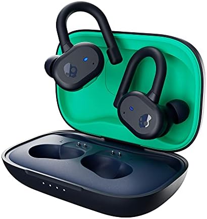 Skullcandy Push Active True Wireless In-Ear Earbuds - Dark Blue/Green (S2BPW-P750)