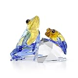 Swarovski Frosch und Froschbaby, Kollektion Idyllia