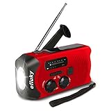 【2000mAh Power Bank】Eingebauter 2000-mAh-Akku. Das Radio kann Mobiltelefone und andere Geräte über USB aufladen. Machen Sie sich keine Sorgen, wenn das Telefon im Notfall nicht mit Strom versorgt wird.