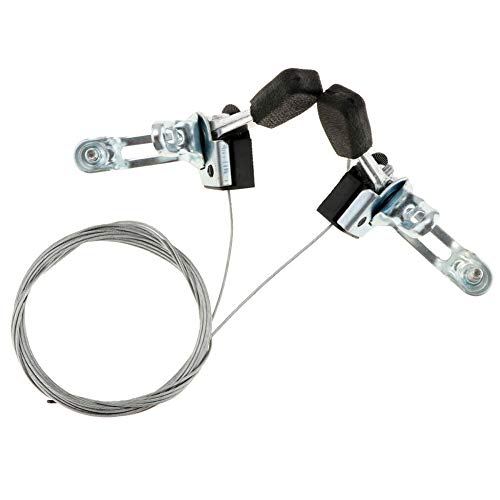 ASHATA Levier de Vitesse à Friction en Aluminium avec Câbles de Frein, Levier de Vitesse pour VTT, Vélo de Route, Accessoires de Vélo de Montagne, 2 Leviers Gauche Droite, Compatible avec 21