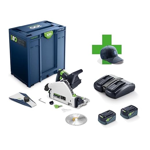 Festool Akku-Tauchsäge TSC 55 KEBI-Plus/XL100Y Limited Edition