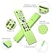 Silicone Remote Case Protective Cover Sleeve for Hisense ERF6A80 ERF6G80H ERF6F80H for Hisense Class A7 U8 Series 4K for Google TV Remote Anti-Slip Soft Skin Protector with Lanyard (Light Green)