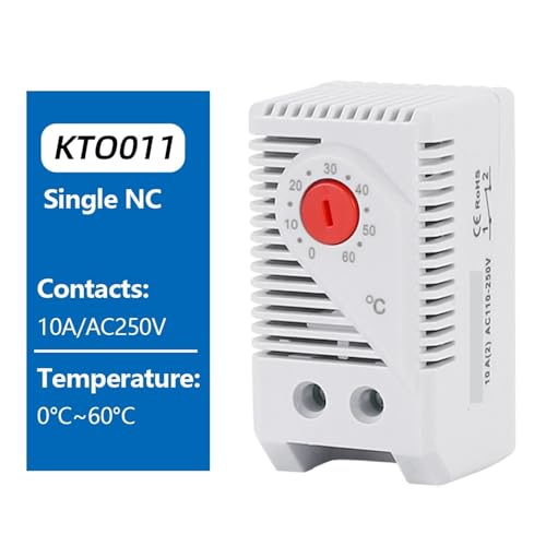 KTO011 heating mini termostato mecánico normalmente cerrado DIN 2