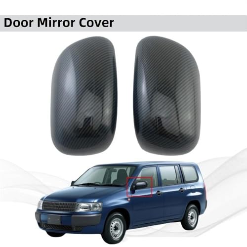 Rétroviseur carbone Toyota Probox 2004-2008 : coque de protection adhésive - 2