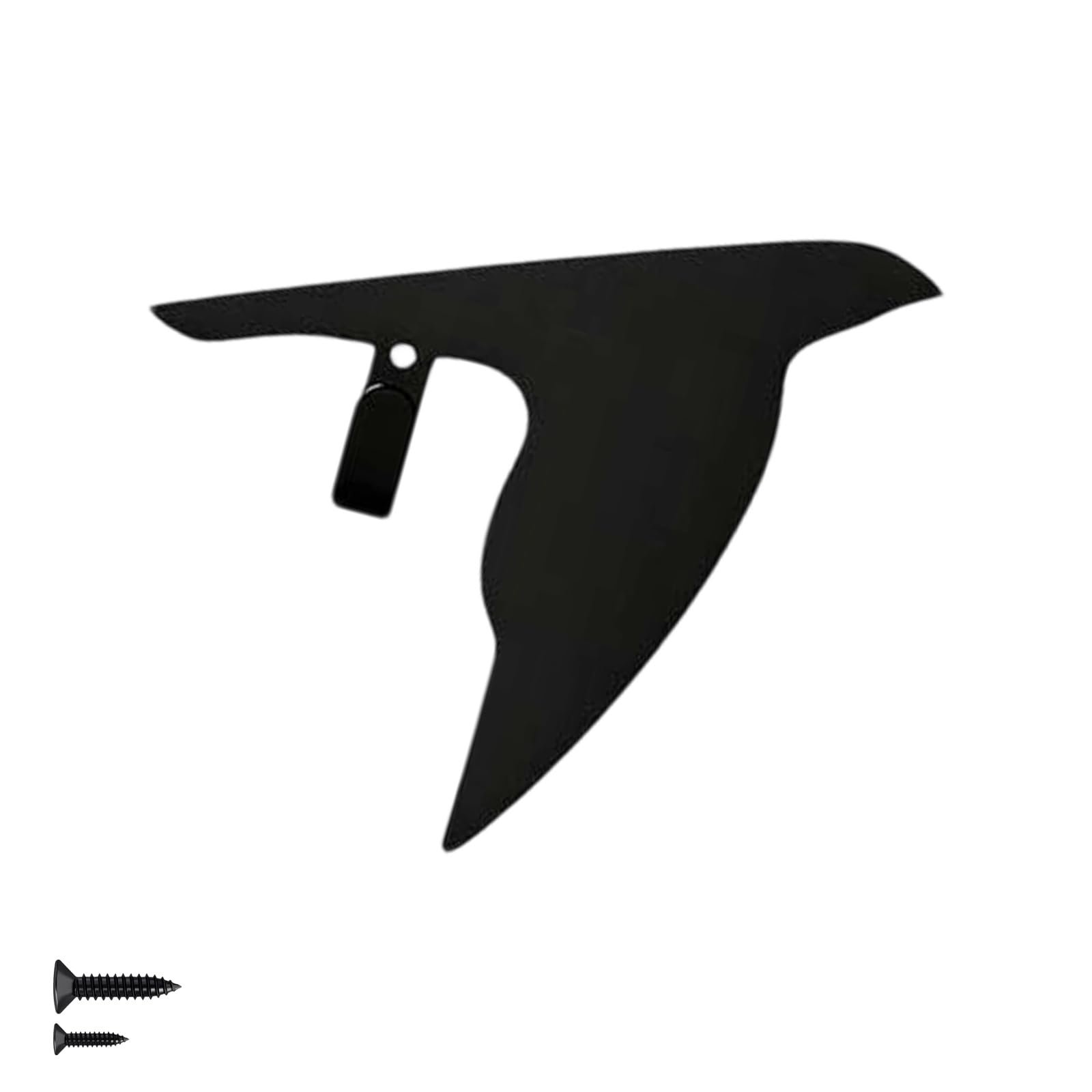 Ywluuoo D Modern Iron Wall Mount Hook With Unique Bir Shape Ideal For Organizing Small Items Flexible Storage Hook