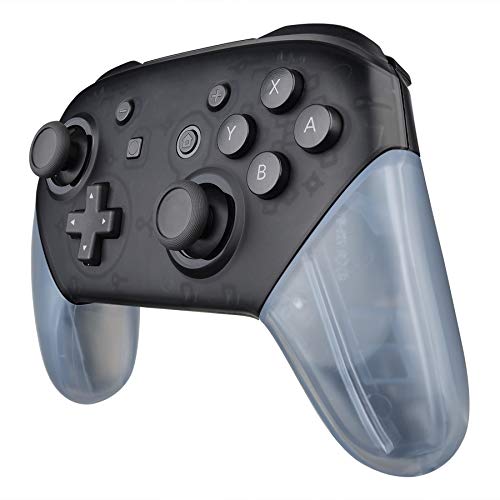 eXtremeRate Glacier Blue Replacement Handle Grips for Nintendo Switch Pro Controller, DIY Hand Grip Shell for Nintendo Switch Pro - Controller NOT Included