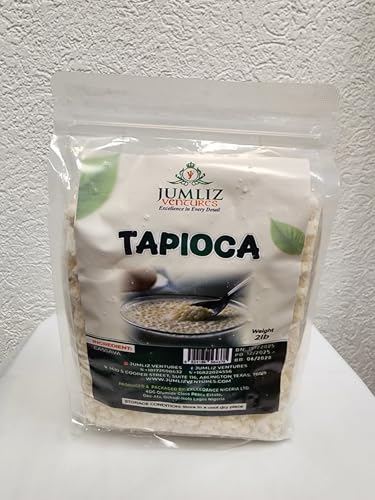 Jumliz Tapioca Starch 2lb | Gluten Free | Non-GMO, All Natural, No Preservatives | Thickener for Baking, Cooking, Soups, Sauces & Bubble Tea
