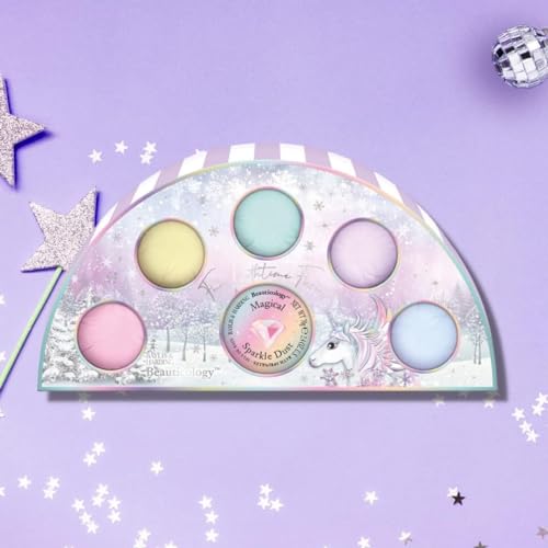 Baylis & Harding Beauticology Unicorn Rainbow Bath Bomb Fizzers Gift Set (Pack of 1) - Vegan Friendly - Image 4