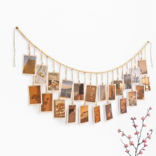 BaiDekun 1 Fotogirlande, Fotowand Für Wohnzimmer Und Schlafzimmer,...