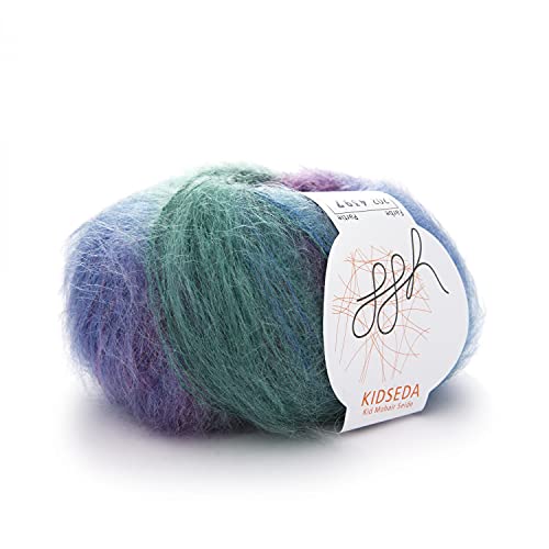 ggh Kidseda - Mohair-Seide Rosameliert 25g Farbverlaufswolle – Bild 8