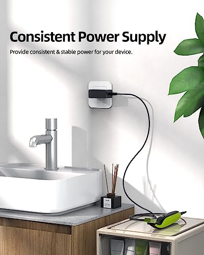 Superer 8V Charger Cord Fit for Philips Norelco HQ850 QP2630 QP2530 One Blade Oneblade Electric Shaver Razor Trimmer Adapter Power Supply Charging Cord
